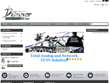 Tablet Screenshot of discover-cctv.com.sg
